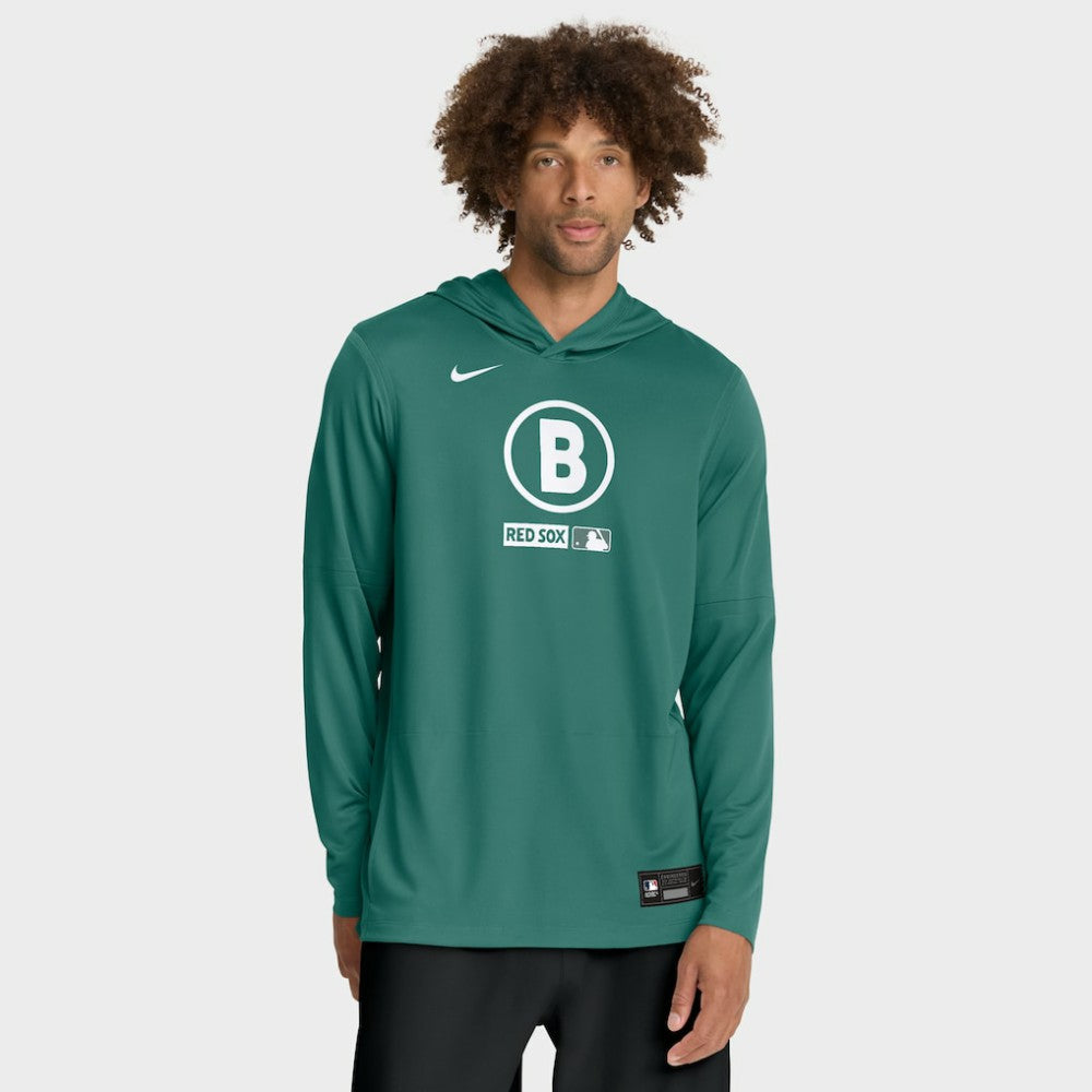 Boston Red Sox Nike City Connect Dri-FIT Long Sleeve Hooded T-Shirt | MLB Online