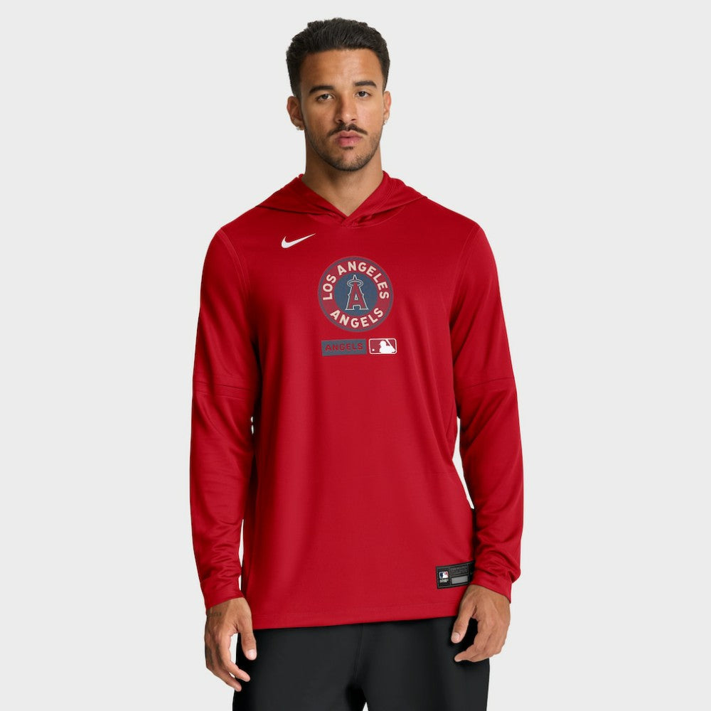 Los Angeles Angels Nike City Connect Dri-FIT Long Sleeve Hooded T-Shirt | MLB Near me