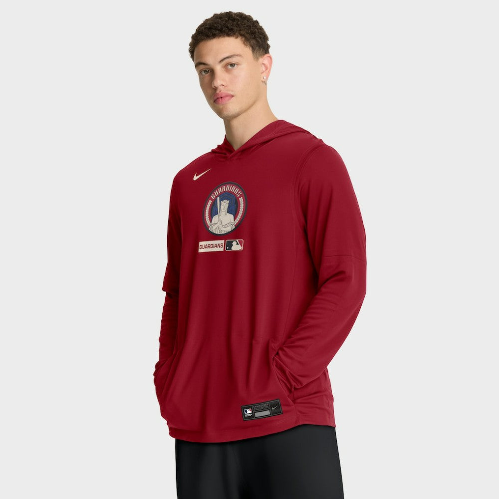 Cleveland Guardians Nike City Connect Dri-FIT Long Sleeve Hooded T-Shirt | MLB Online