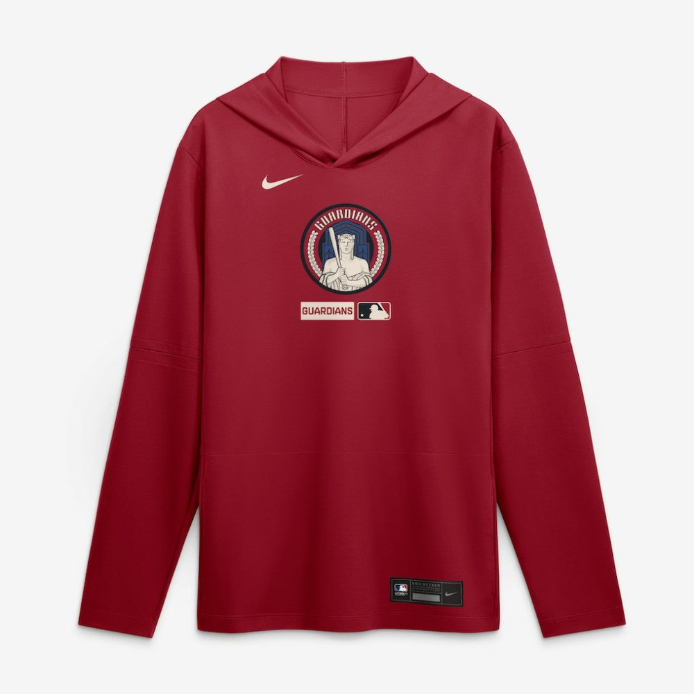 Cleveland Guardians Nike City Connect Dri-FIT Long Sleeve Hooded T-Shirt | MLB Online