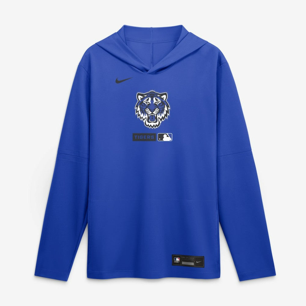 Detroit Tigers Nike City Connect Dri-FIT Long Sleeve Hooded T-Shirt | MLB Sale
