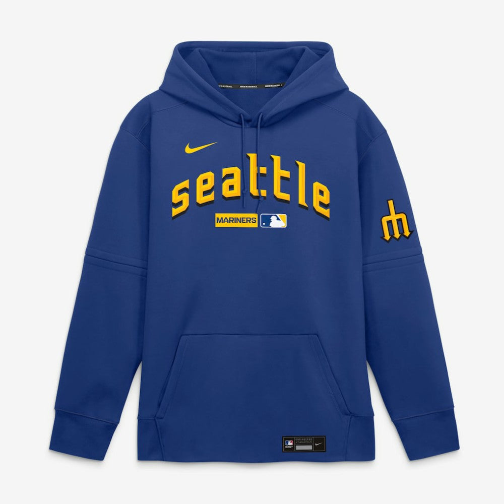 Seattle Mariners Nike Authentic Collection City Connect Therma-FIT Hoodie | MLB Sale