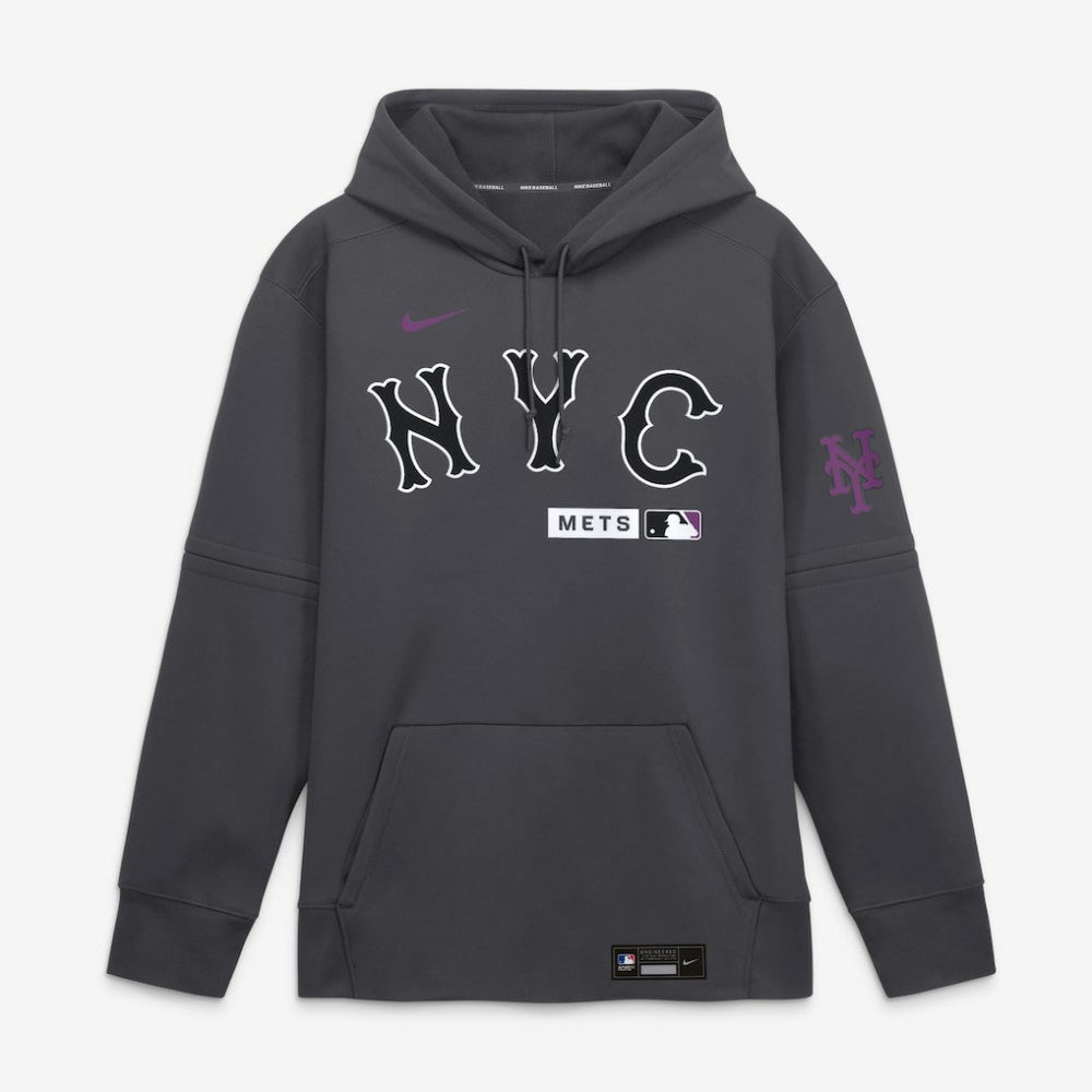 New York Mets Nike Authentic Collection City Connect Therma-FIT Hoodie | MLB Near me
