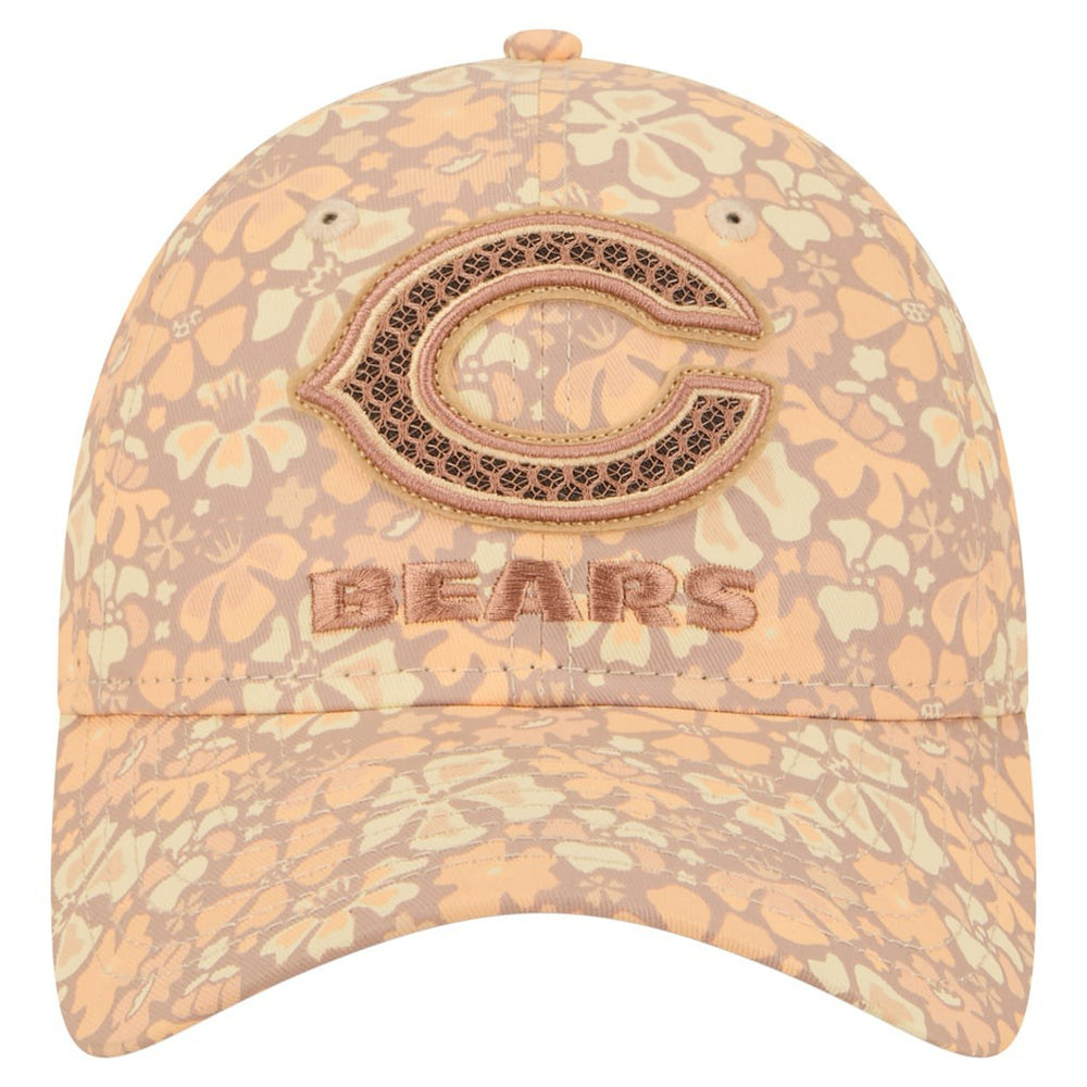 Chicago Bears New Era Women's Floral 9TWENTY Adjustable Hat