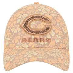 Chicago Bears New Era Women's Floral 9TWENTY Adjustable Hat