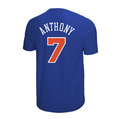 Carmelo Anthony New York Knicks Hardwood Classics Retro Name & Number T-Shirt Discount