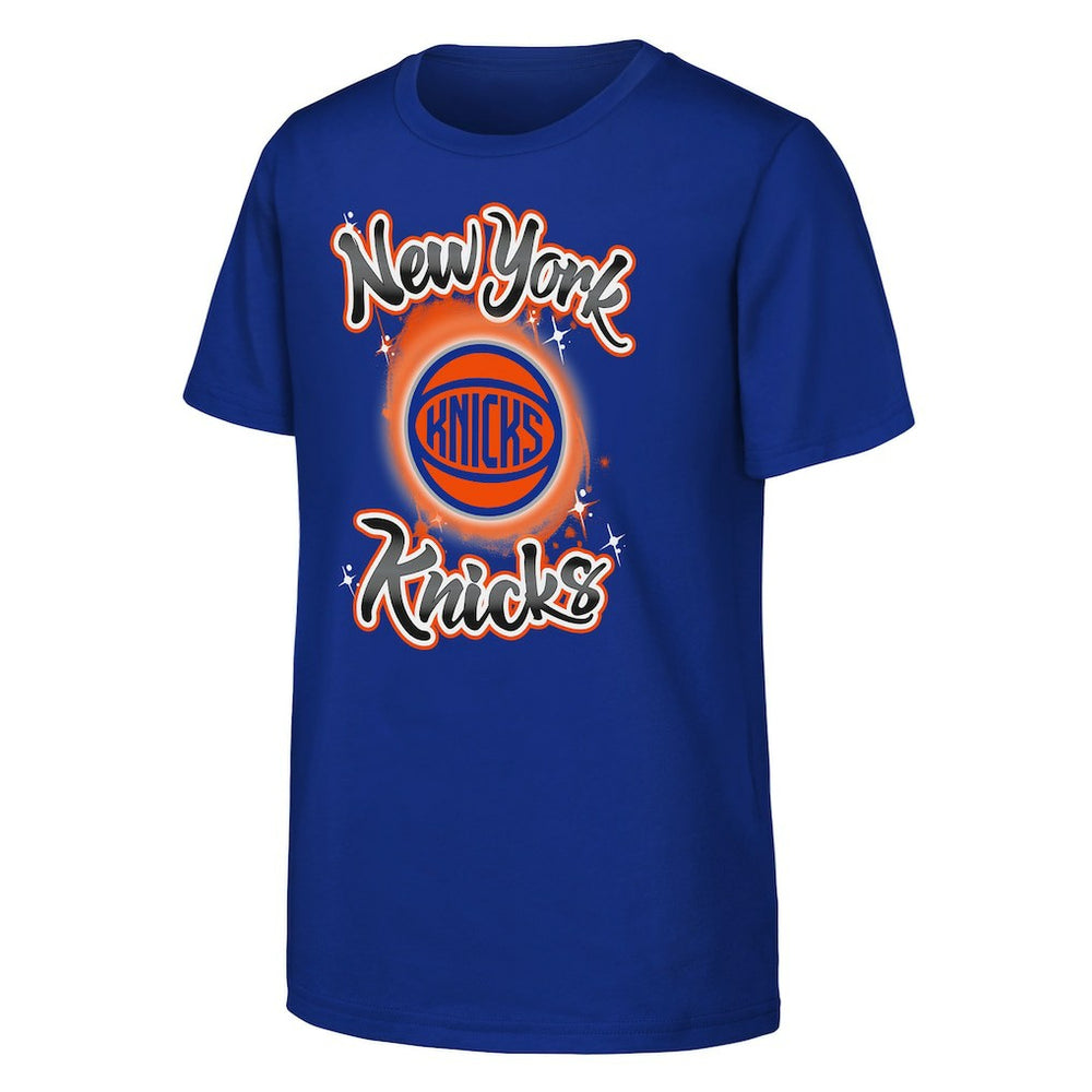 New York Knicks Outerstuff Youth Air Brush T-Shirt Outlet