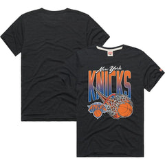 New York Knicks Homage On Fire Tri-Blend T-Shirt On Sale