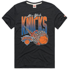 New York Knicks Homage On Fire Tri-Blend T-Shirt On Sale