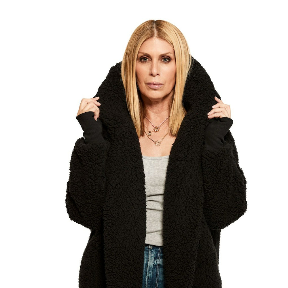 Cincinnati Bengals  Jill Martin Women's Oversized Hooded Lounger
