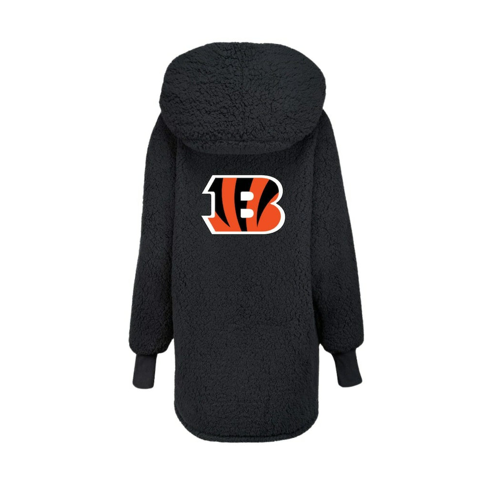 Cincinnati Bengals  Jill Martin Women's Oversized Hooded Lounger
