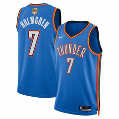 Chet Holmgren Oklahoma City Thunder Unisex 2025 NBA Finals Swingman Jersey Online