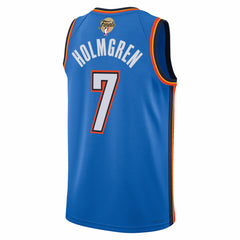Chet Holmgren Oklahoma City Thunder Unisex 2025 NBA Finals Swingman Jersey Online