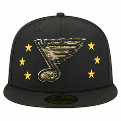 St. Louis Blues New Era Military Appreciation Digital Camo Stars 59FIFTY Fitted Hat For Sale