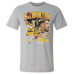 Tyrese Haliburton Indiana Pacers 500 Level Collage T-Shirt On Sale