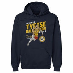 Tyrese Haliburton Indiana Pacers 500 Level Slant Pullover Hoodie Outlet