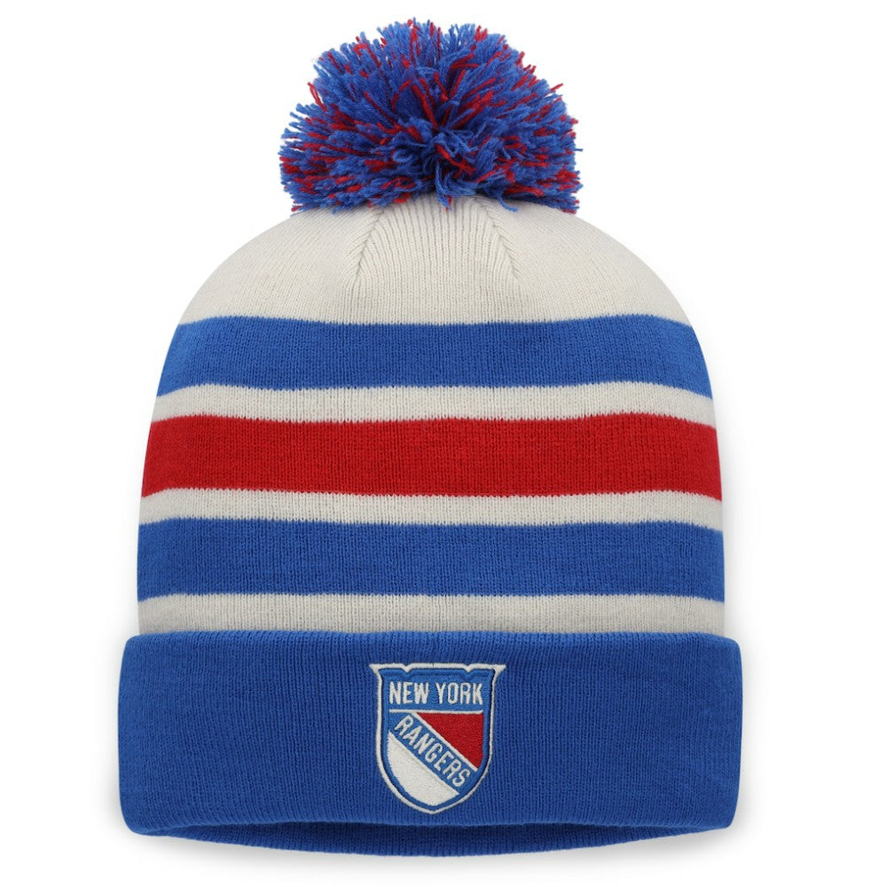 New York Rangers Fanatics 2026 NHL Winter Classic Cuffed Pom Knit Hat Online