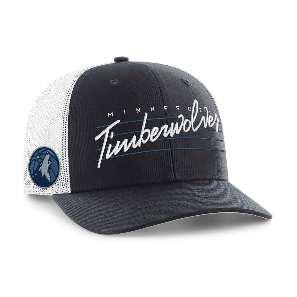 Minnesota Timberwolves '47 Downburst Trucker Adjustable Hat Online