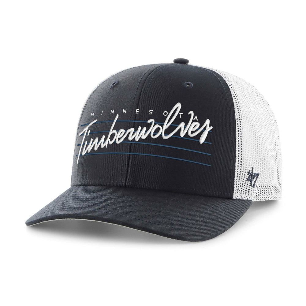 Minnesota Timberwolves '47 Downburst Trucker Adjustable Hat Online