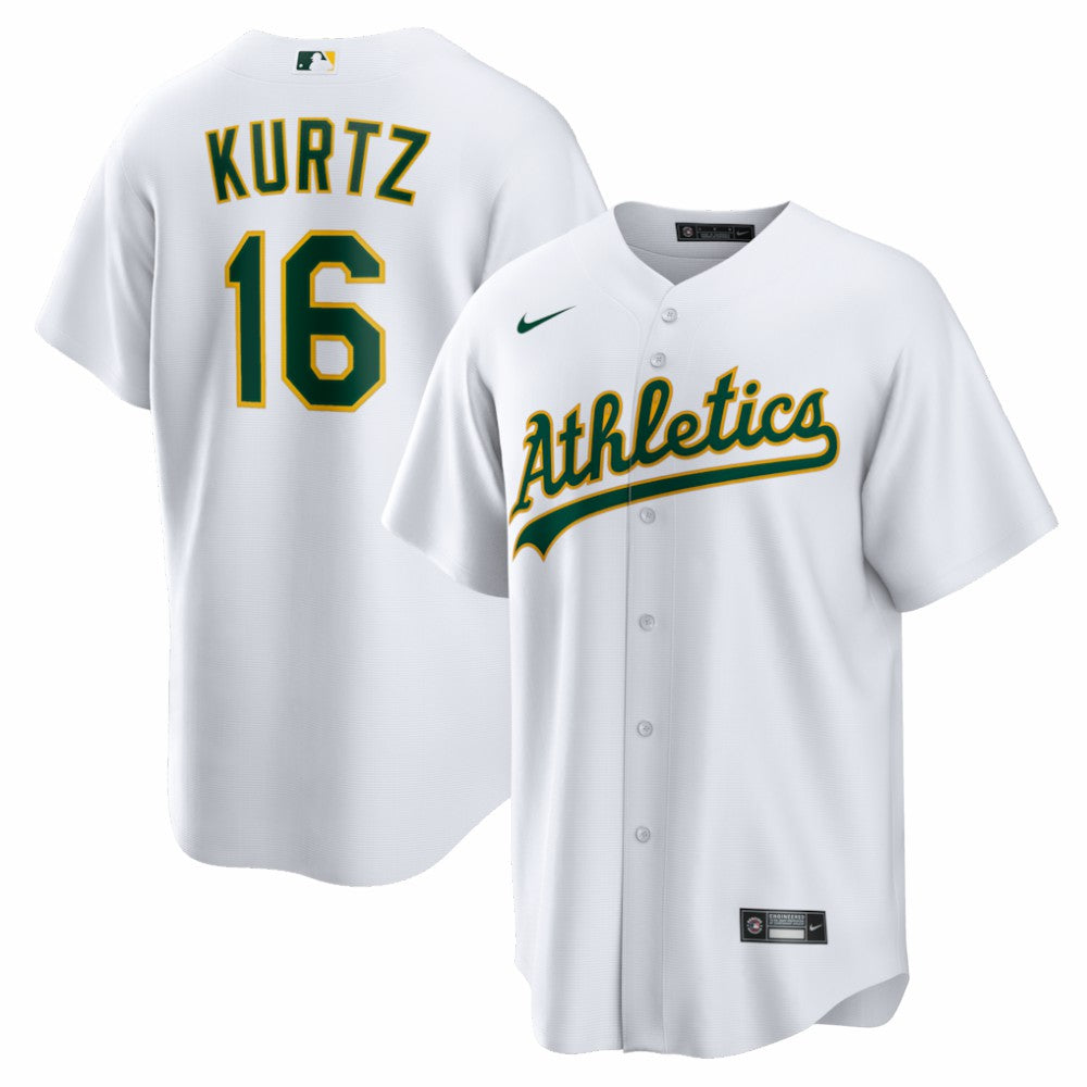 Nick Kurtz Athletics Nike Home Replica Player Jersey | MLB New