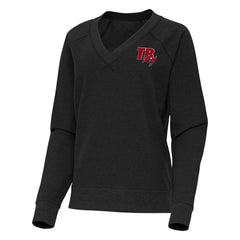 Tampa Bay Buccaneers  Antigua Women's Varsity Tri-Blend V-Neck Long Sleeve T-Shirt