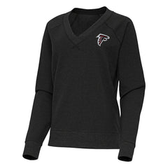 Atlanta Falcons  Antigua Women's Varsity Tri-Blend V-Neck Long Sleeve T-Shirt