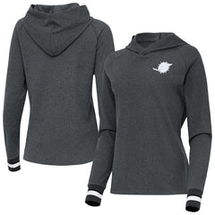 Miami Dolphins  Antigua Women's Trek Raglan Pullover Hoodie