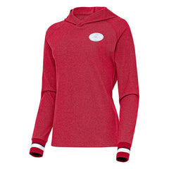 San Francisco 49ers  Antigua Women's Trek Raglan Pullover Hoodie