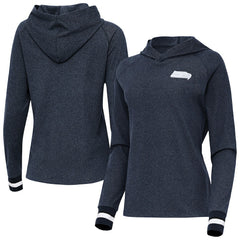 Seattle Seahawks  Antigua Women's Trek Raglan Pullover Hoodie