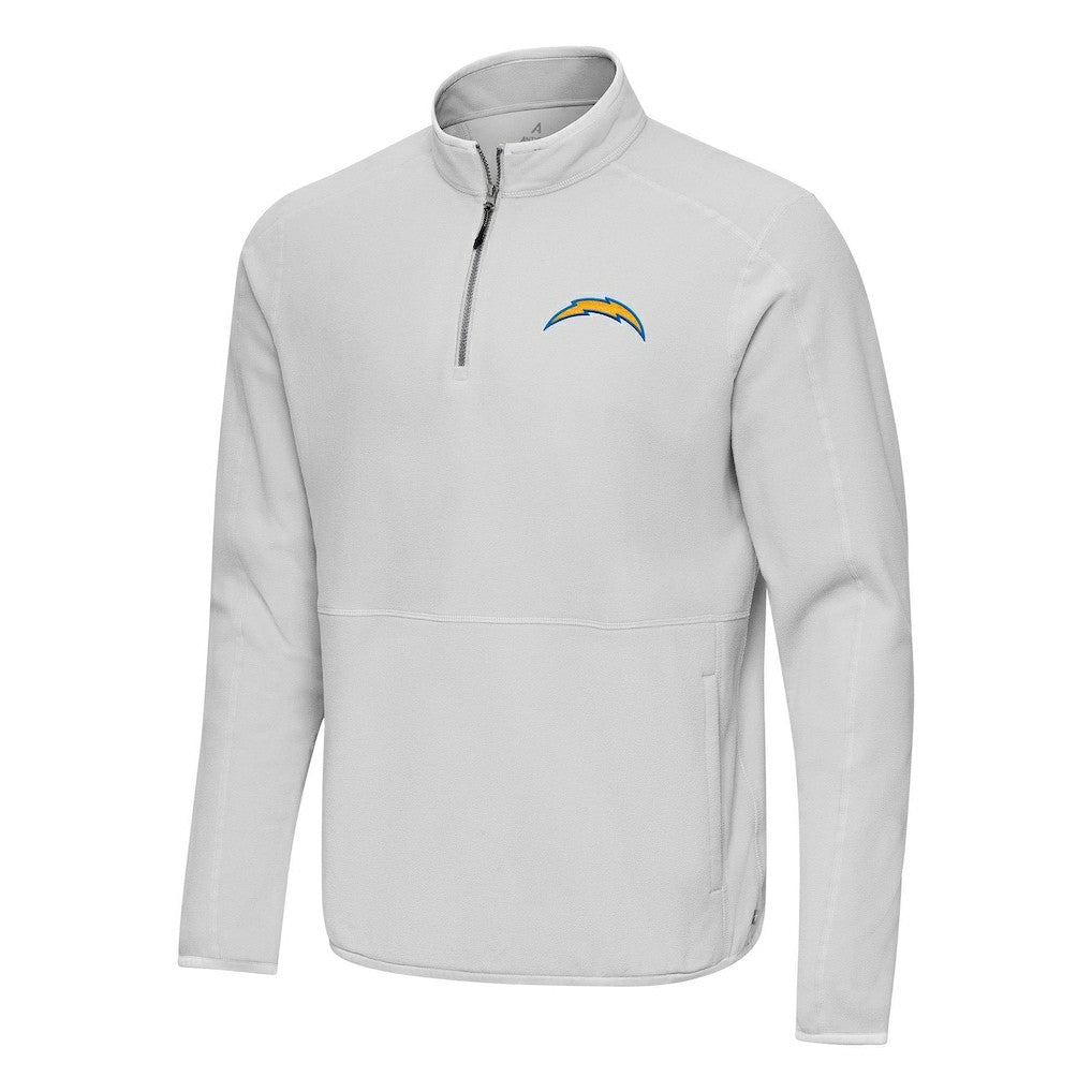 Los Angeles Chargers  Antigua Step Up Quarter-Zip Pullover