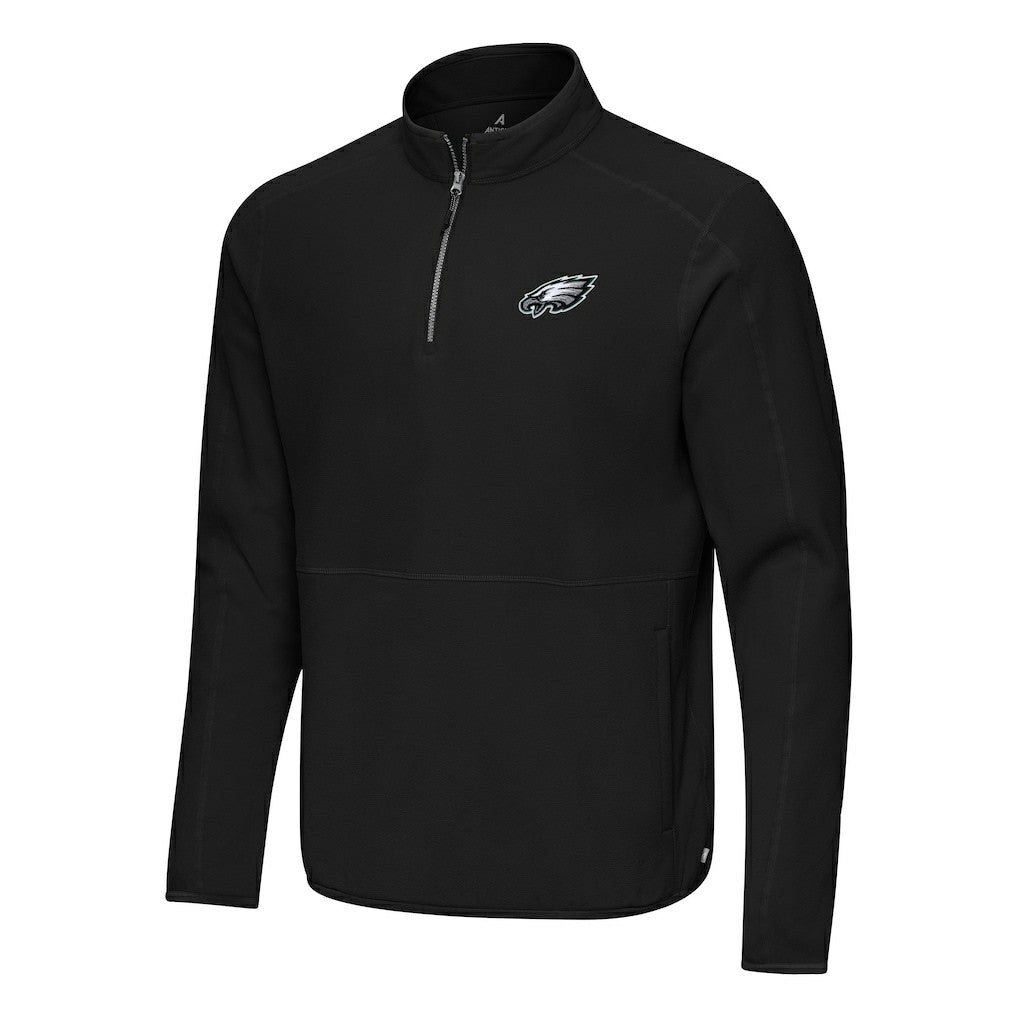 Philadelphia Eagles  Antigua Step Up Quarter-Zip Pullover
