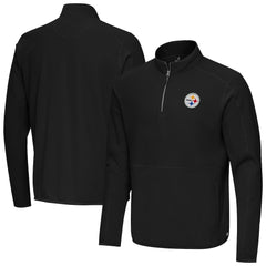 Pittsburgh Steelers  Antigua Step Up Quarter-Zip Pullover