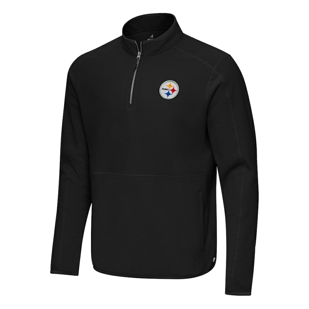 Pittsburgh Steelers  Antigua Step Up Quarter-Zip Pullover