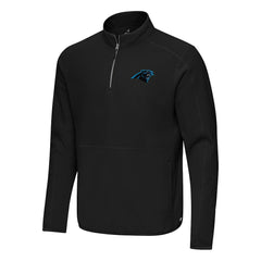 Carolina Panthers  Antigua Step Up Quarter-Zip Pullover