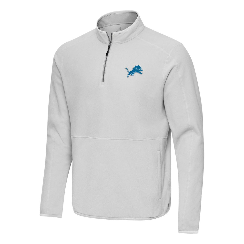 Detroit Lions  Antigua Step Up Quarter-Zip Pullover