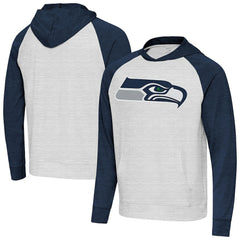 Seattle Seahawks  Antigua Urgent Raglan Pullover Hoodie