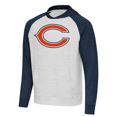 Chicago Bears  Antigua Urgent Raglan Pullover Hoodie