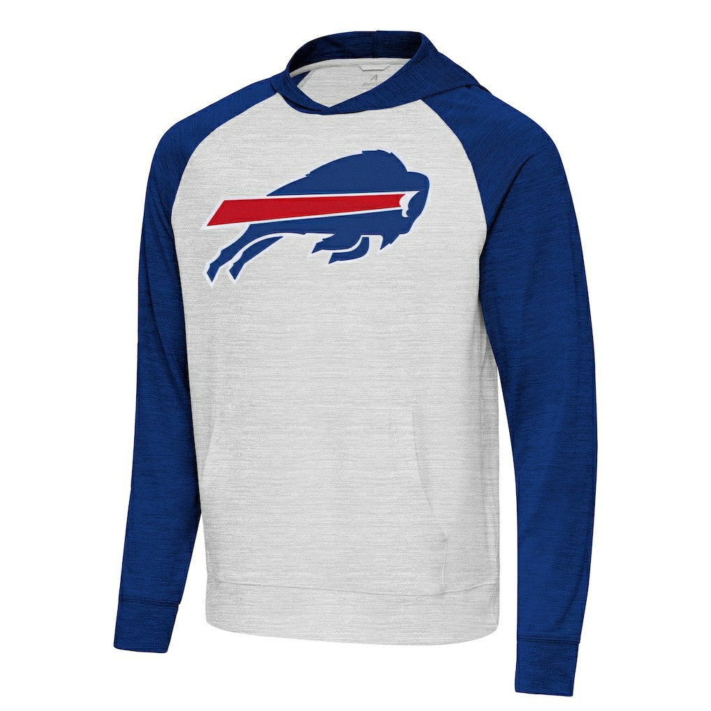 Buffalo Bills  Antigua Urgent Raglan Pullover Hoodie