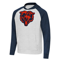 Chicago Bears  Antigua Urgent Raglan Pullover Hoodie
