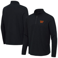 Washington Commanders  Antigua Sync Tri-Blend Quarter-Zip Pullover