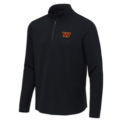 Washington Commanders  Antigua Sync Tri-Blend Quarter-Zip Pullover