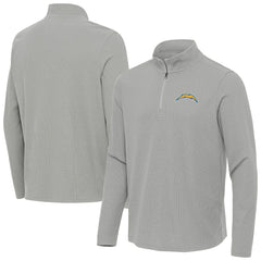 Los Angeles Chargers  Antigua Sync Tri-Blend Quarter-Zip Pullover