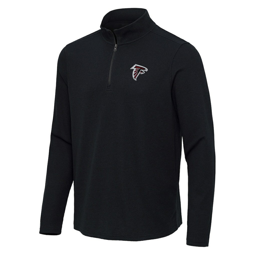 Atlanta Falcons  Antigua Sync Tri-Blend Quarter-Zip Pullover
