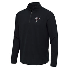 Atlanta Falcons  Antigua Sync Tri-Blend Quarter-Zip Pullover