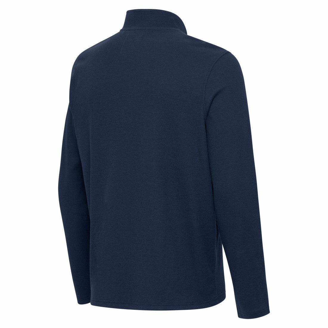 Denver Broncos  Antigua Sync Tri-Blend Quarter-Zip Pullover