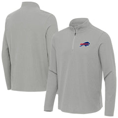 Buffalo Bills  Antigua Sync Tri-Blend Quarter-Zip Pullover