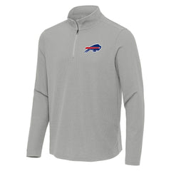 Buffalo Bills  Antigua Sync Tri-Blend Quarter-Zip Pullover