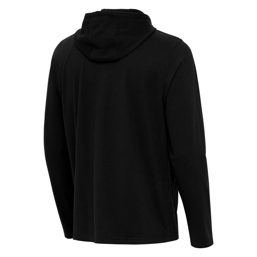 Cleveland Browns  Antigua Throwback Connected Quarter-Zip Pullover Hoodie