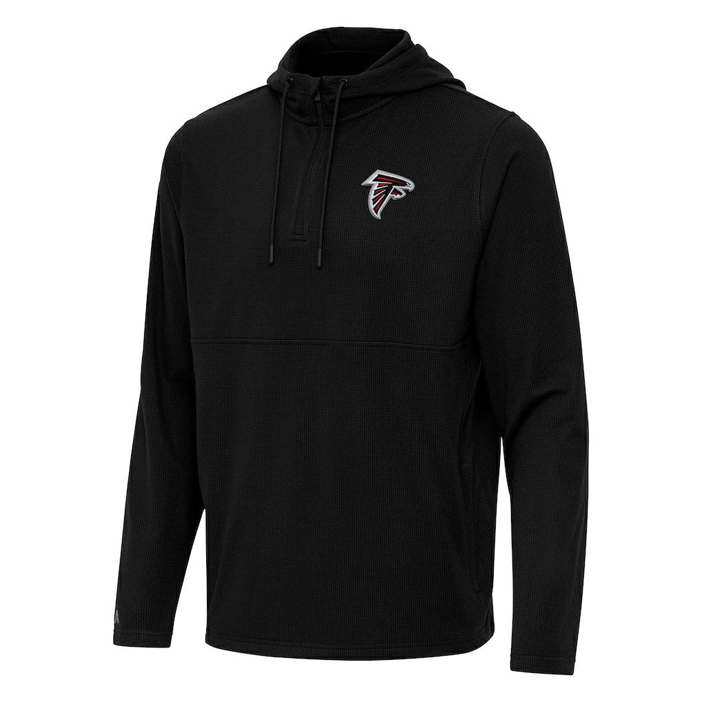 Atlanta Falcons  Antigua Connected Quarter-Zip Pullover Hoodie