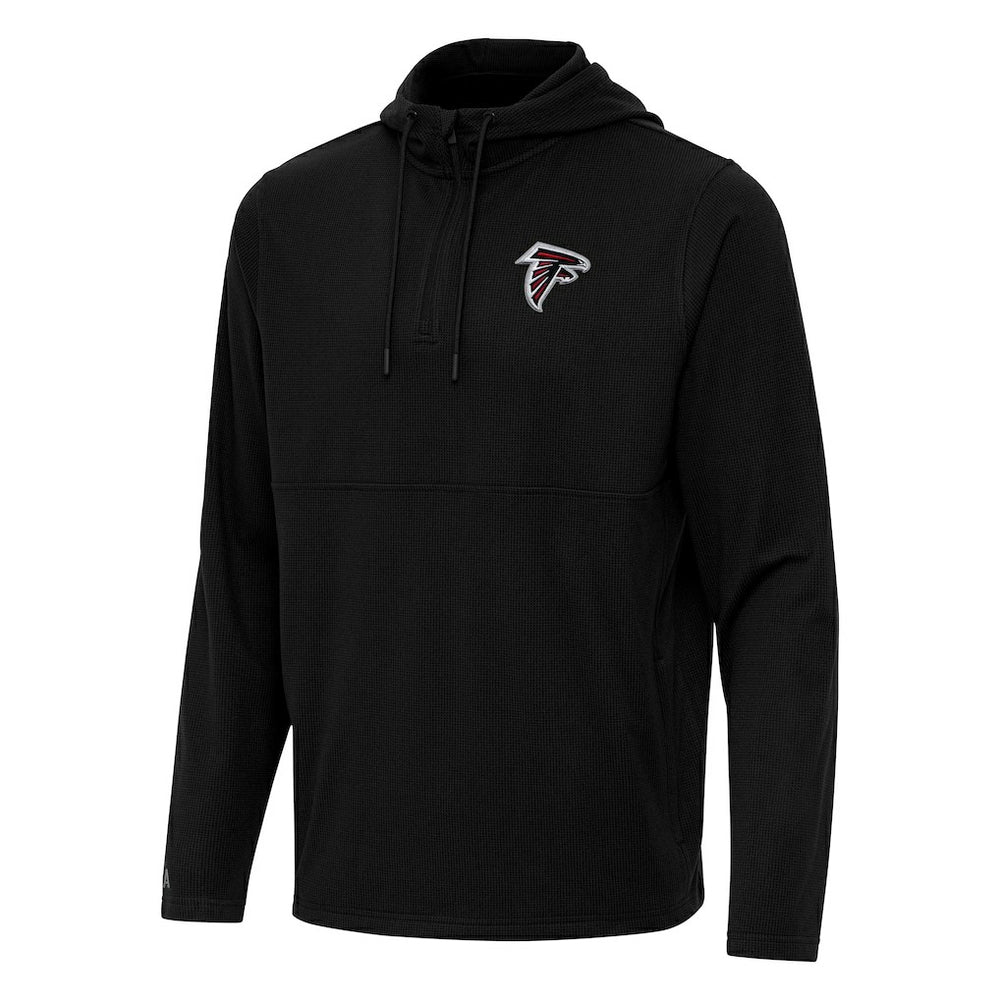 Atlanta Falcons  Antigua Connected Quarter-Zip Pullover Hoodie